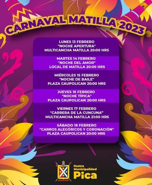 Carnaval de Matilla 2023