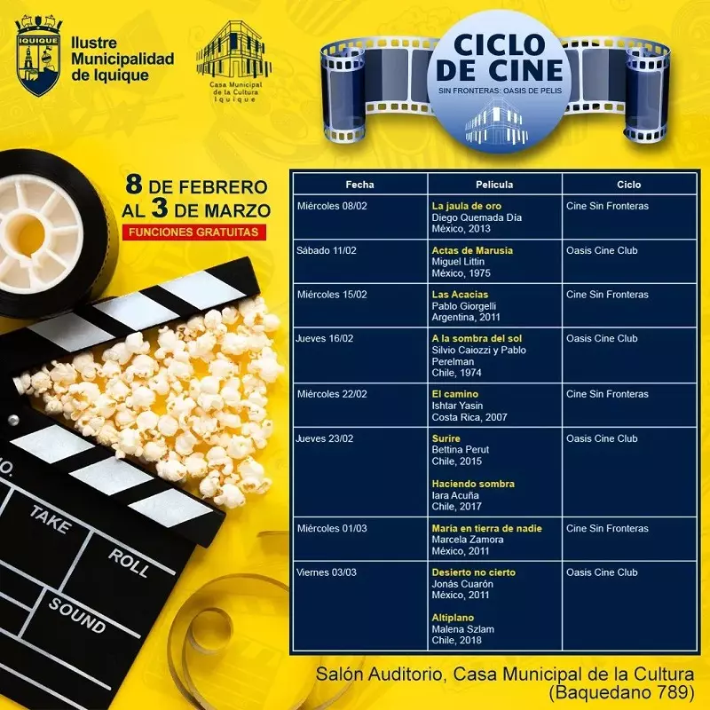 Ciclo de Cine Sin Fronteras