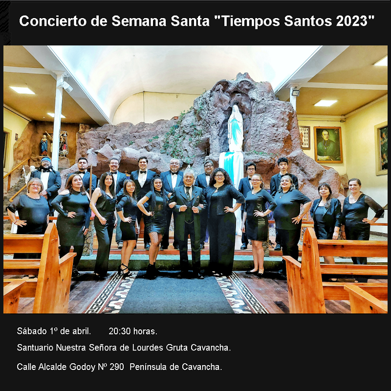 Concierto de Semana Santa Tiempos Santos 2023