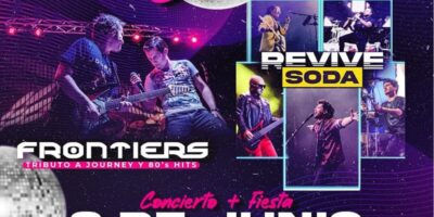 Revive los ochentas tributo a Journey y Soda Estéreo